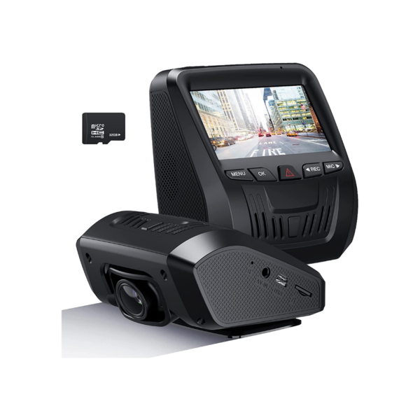 1080P Car Dash Cam With 32GB SD Card Via Amazon