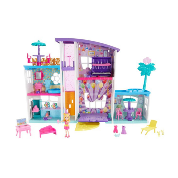 Polly Pocket Poppin' Party Pad Is A Transforming Playhouse Via Walmart