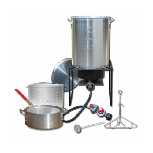 King Kooker - Frying/Boiling Combination Kit (29Qt & 10Qt Pots) Via Walmart