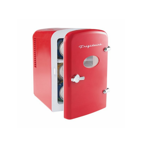 Frigidaire Portable Retro 6 Can Mini Personal Beverage Refrigerator Via Walmart