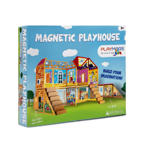 Playmags Original Magnetic Building Toy, Playhouse Building Set Via Amazon