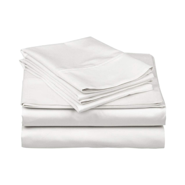 4-Pc True Luxury 1000-Thread-Count 100% Egyptian Cotton Bed Sheets Via Amazon