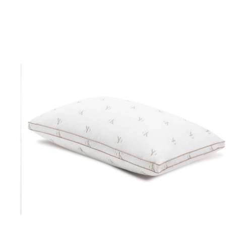 Calvin Klein Monogram Logo Medium Support Cotton Pillow Via Macy's
