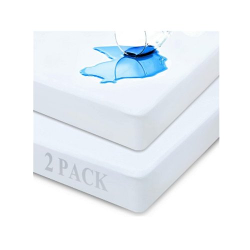 2 Pack Waterproof Deep Pocket Mattress Protector Via Amazon