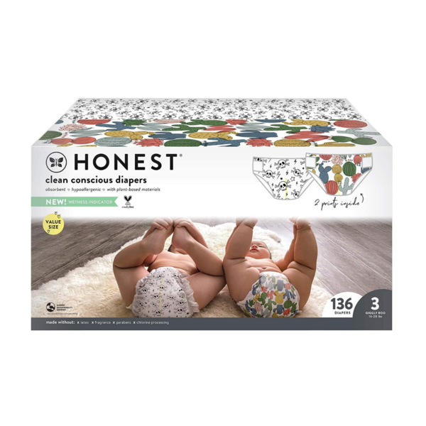 Up to 30% off diapers and wipes from Honest, WaterWipes, and Lumi by Pampers Via Amazon