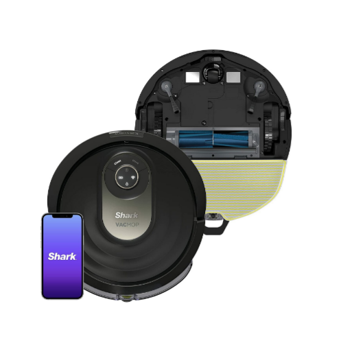 Shark AI VACMOP Robot Vacuum and Mop with SelfCleaning Brushroll, Wor