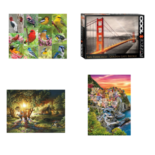300, 500, 1000 Pcs Jigsaw Puzzles On Sale Via Amazon