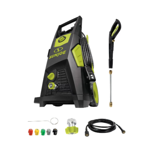 Sun Joe Brushless Induction Electric Pressure Washer, w/Brass Hose Con ...