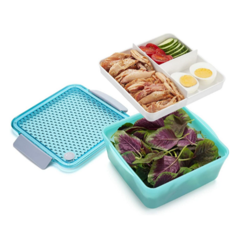 Freshmage Upgraded Salad Lunch Container, Leakproof Via Amazon