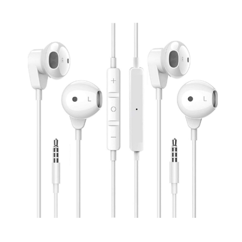 2 Pack Earbuds/Earphones, Wired Headphones Via Amazon