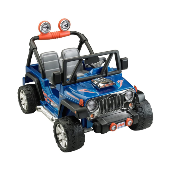 Power Wheels Hot Wheels Jeep Wrangler Battery Powered Car Via Walmart