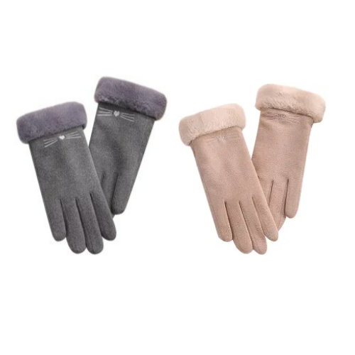 Cashmere Touch Screen Winter Gloves (4 Colors) Via Amazon