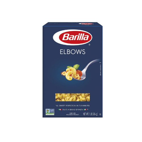 8 Boxes Of Barilla Elbows Pasta Via Amazon