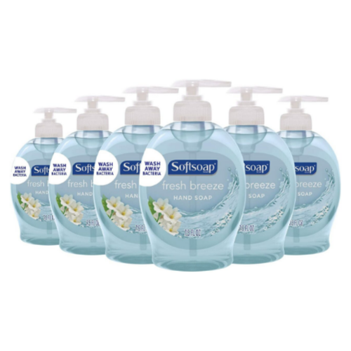 6 Pack Softsoap Liquid Hand Soap, Via Amazon
