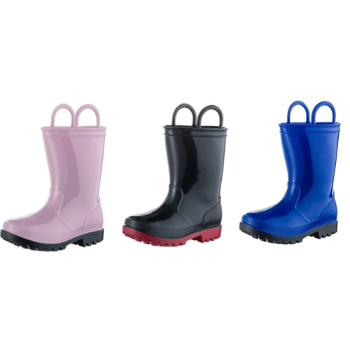 Kids Rain Boots (More Colors) Via Amazon