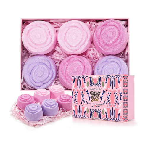 6 Piece Bath Bomb Gift Set Via Amazon