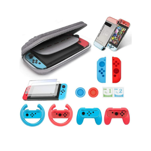 Accessories Kit Bundle for Nintendo Switch Via Amazon