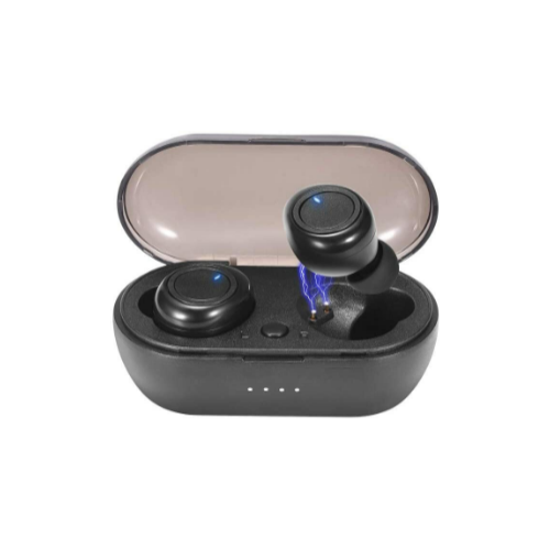 Wireless Bluetooth 5.0 Earbuds Button Control with Charging Case Via Amazon