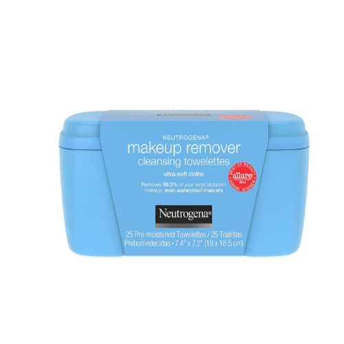 25 Count Neutrogena Makeup Remover Facial Cleansing Towelettes Via Amazon