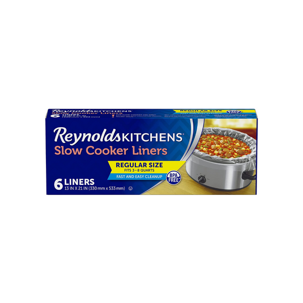 6 Reynolds Kitchens Slow Cooker Liners Via Amazon