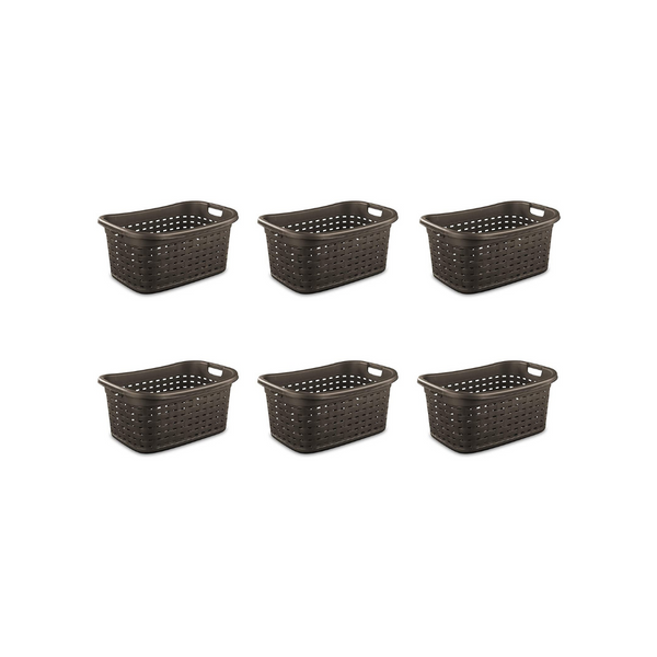 6 Sterilite 26" Espress Weave Baskets
Via Amazon
