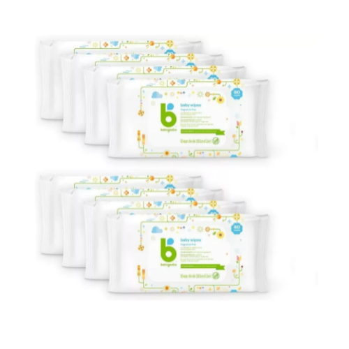 640 Count Babyganics Unscented Baby Wipes Via Amazon