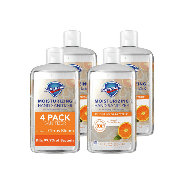 4 Big Bottles of Safeguard Moisturizing Hand Sanitizer with Alcohol
Via Amazon