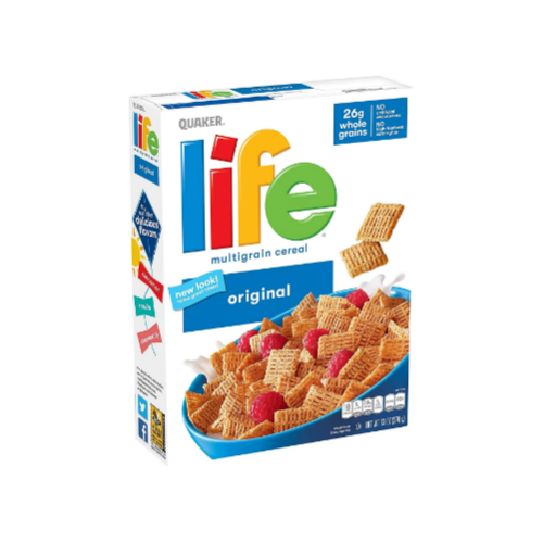 3-Pack Life Breakfast Cereal, Original, 13oz Boxes Via Amazon