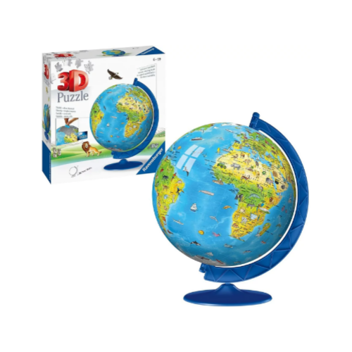 180 Piece 3D World Globe Puzzle