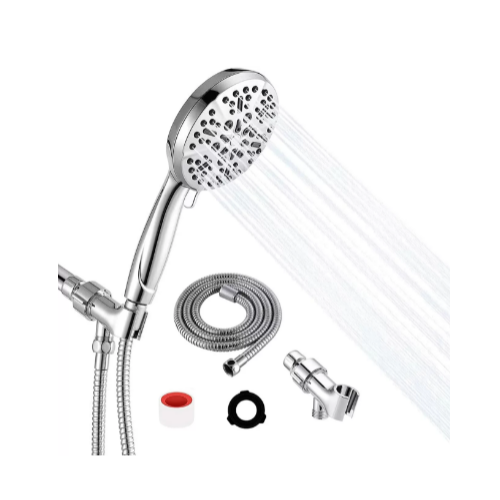 5 Setting High Pressure Handheld Shower Head Via Amazon