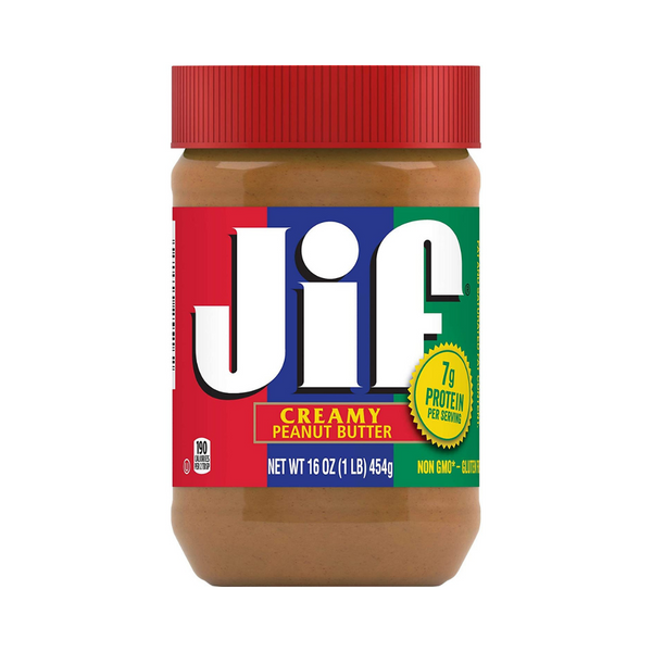 3 Pack Of 16oz Jif Creamy Peanut Butter Via Amazon