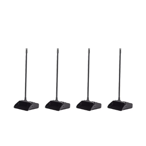 4-Pack AmazonCommercial Lobby Dustpans