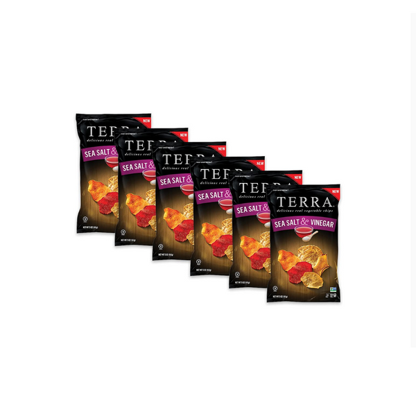 5 Terra Vegetable Chips, Salt & Vinegar Multipack
