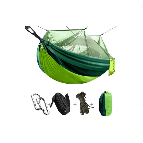Camping Hammock with Mosquito/Bug Net Via Amazon