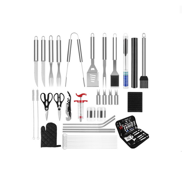 39 Piece Professional Grilling Utensils Accessories Set