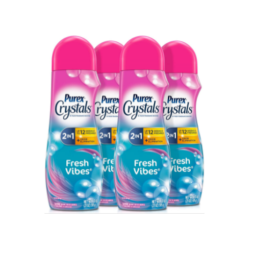 4 Purex Purex Crystals in-wash Fragrance and Scent Booster Via Amazon