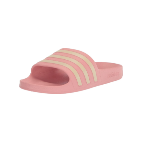 adidas Women's Adilette Aqua Slides Sandal via Amazon