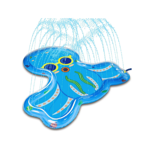 67" Splash Pad Sprinkler for Kids Via Amazon