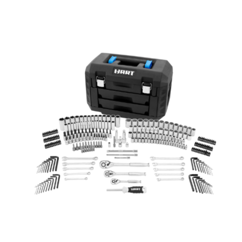 HART Multiple Drive 270-Piece Mechanics Tool Set Via Walmart