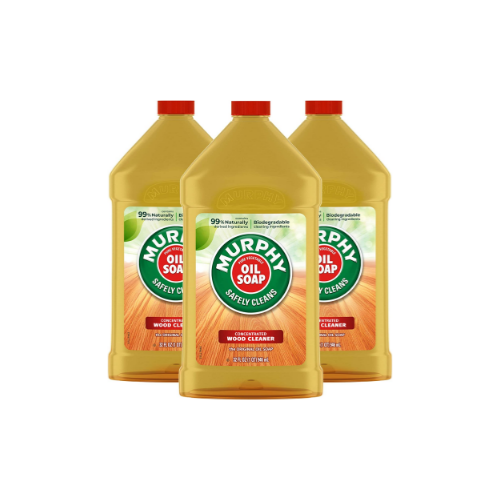 3 Bottles of MURPHY Oil Soap Wood Cleaner, Original (32 fl oz Bottles) Via Amazon