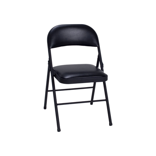 4 Cosco Vinyl Folding Chairs Via Amazn