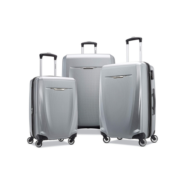 3 Piece Samsonite Hardside Expandable Luggage with Spinners
Via Amazon