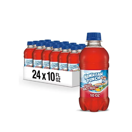 24- Pack Hawaiian Punch Fruit Juicy Red Via Amazon