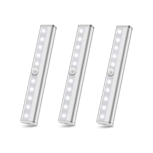 3 Closet Lights Motion Sensored Via Amazon