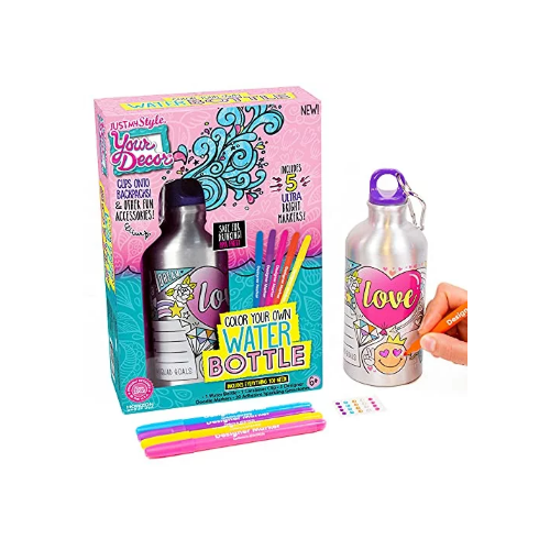 Just My Style Your Decor Color Your Own Water Bottle By Horizon Group Usa Via Amazon