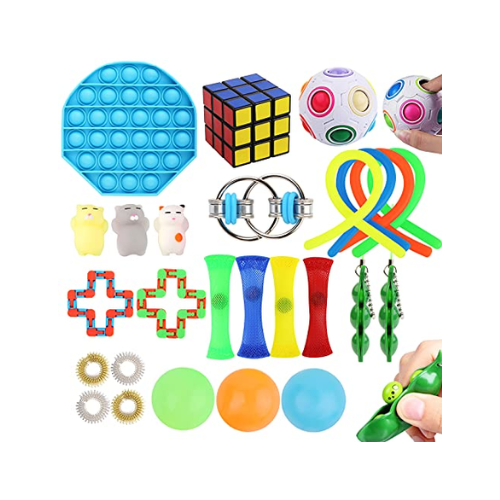 26 Pcs Fidget Toys Pack Via Amazon