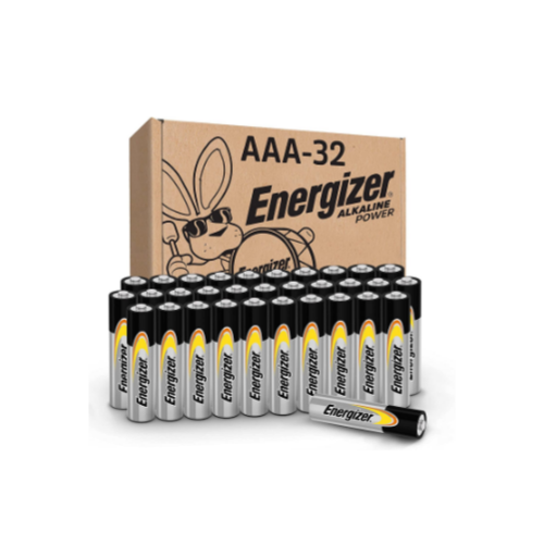 32-Count Energizer AAA Batteries Via Amazon