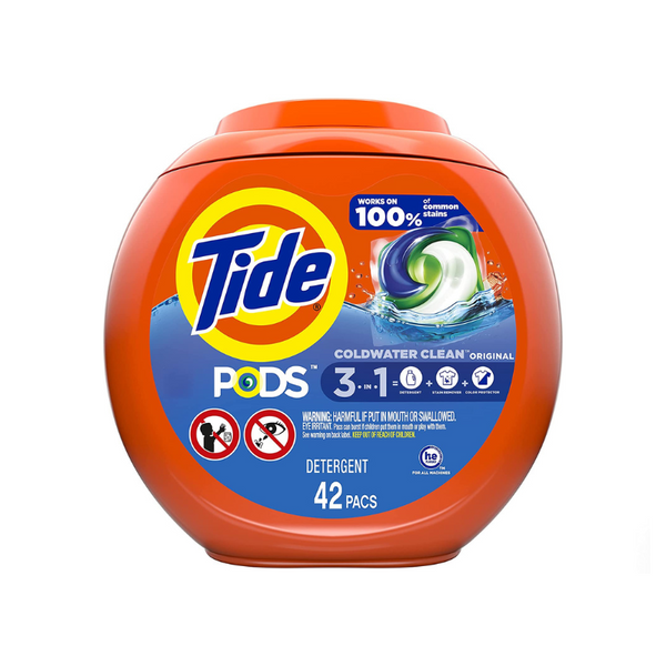 42 Tide Pods Laundry Detergent Soap Pods Via Amazon