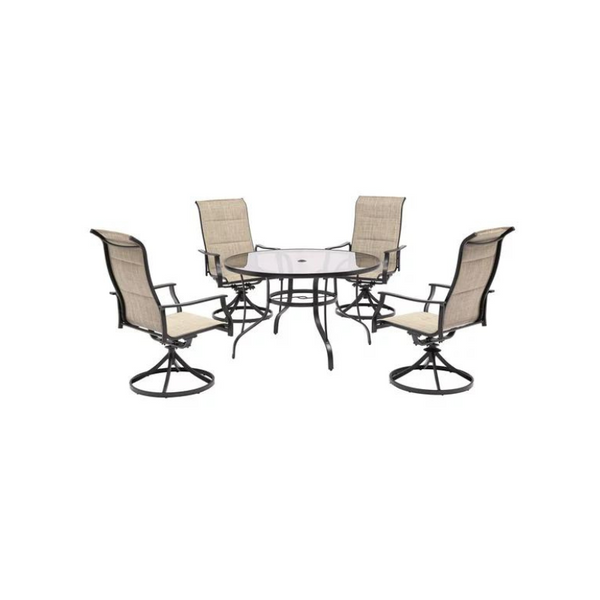 5 Piece Outdoor Patio Dining Set Via Walmart
