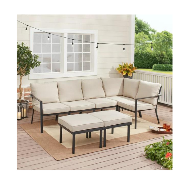 7-Piece Outdoor Patio Sectional Set Via Walmart